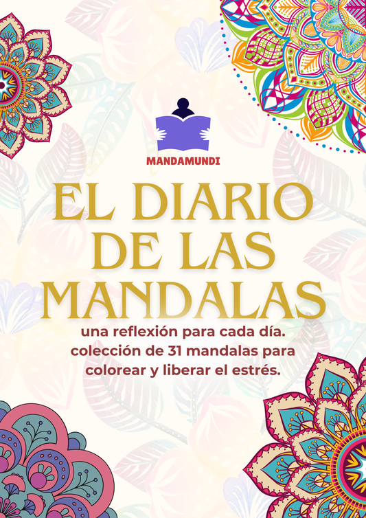 📖 El Diario de las Mandalas - 31 Mandalas y Reflexiones para Liberar el Estrés 🎨